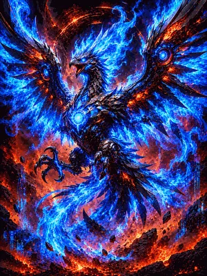 Arte de Emberhorn Warlord