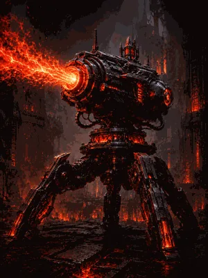 Arte de Emberhorn Raider