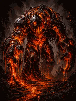 Arte de Pyrebound Hound